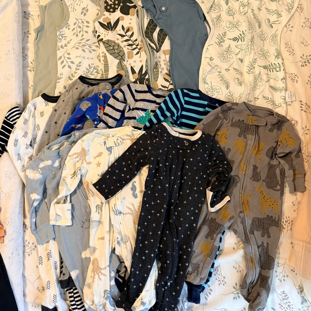 Assorted Baby Onesies and Sleepers